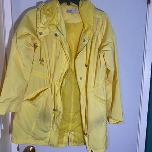 Yellow Merona Rain Jacket
